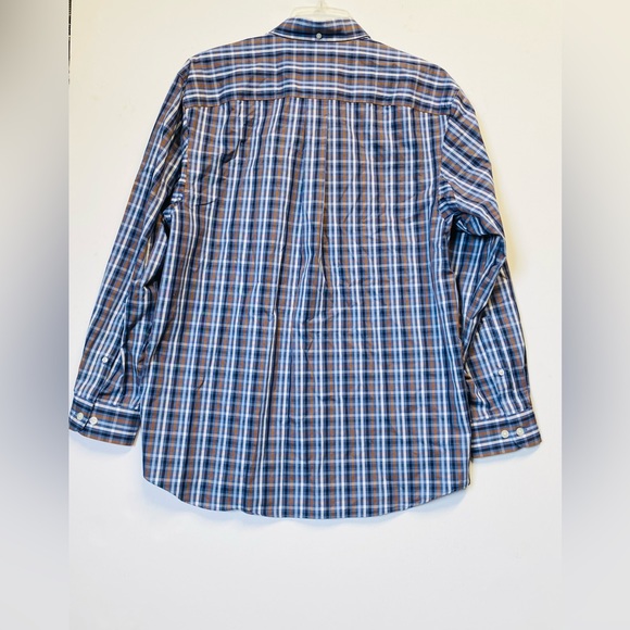 EUC Mens Duluth Trading Co L/S Wrinkle Fighter Button Down Shirt SZ L - Picture 3 of 5